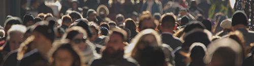 People walking in a crowded street | Ipsos | True Understanding