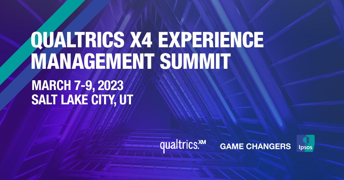 Qualtrics X4 Experience Management Summit Ipsos