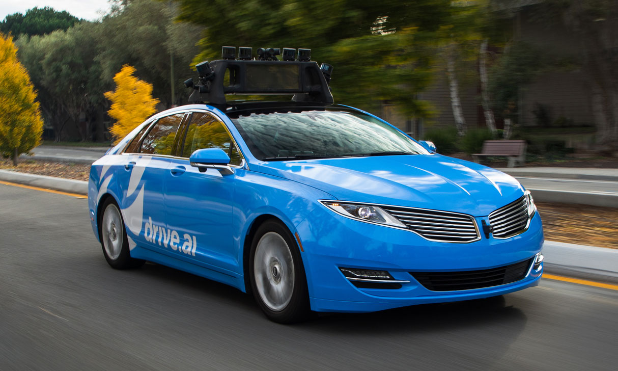 An Autonomous Vehicle today