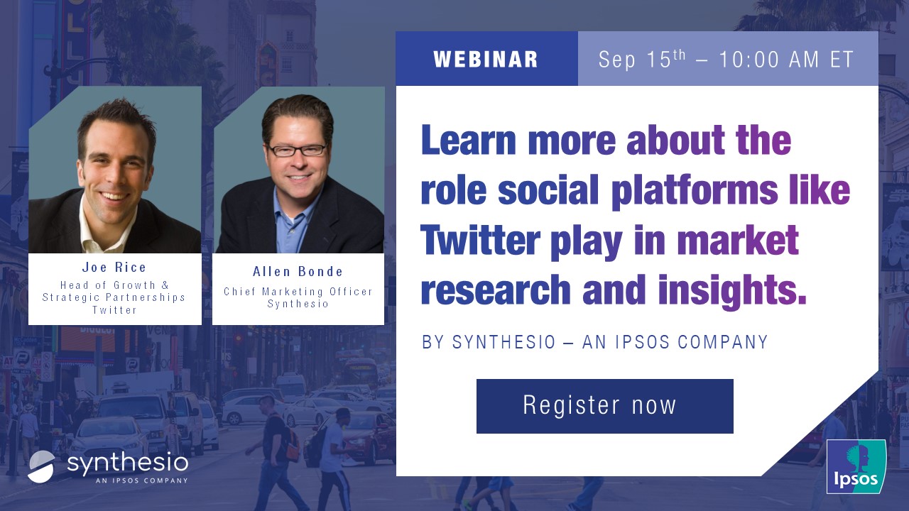 When Social Met Surveys: a conversation with Twitter's Joe Rice