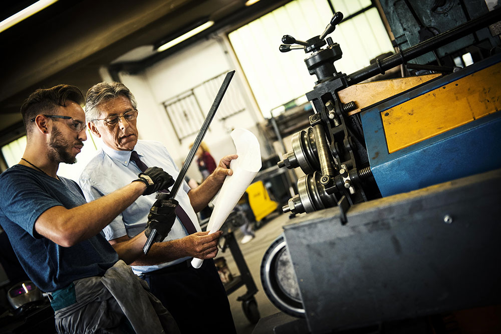 Two men working | Employment | What worries you the most? | Ipsos