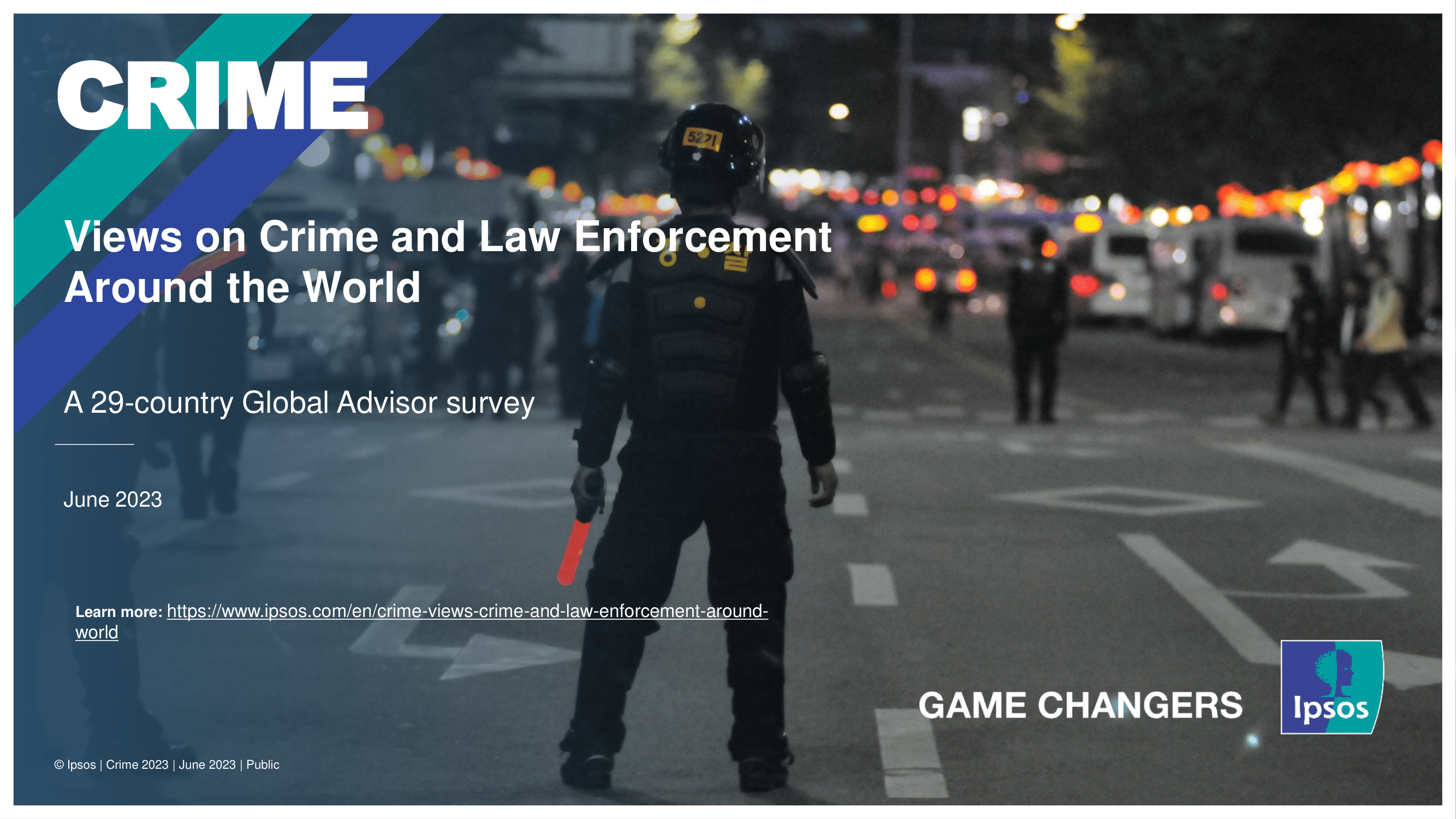 한국 사람들이 생각하는 범죄율과 치안 수준을 세계 국가들과 비교해보자