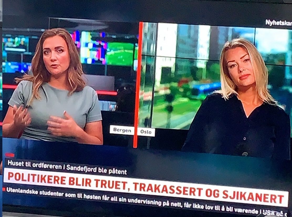 Carina TV2 nyhetskanalen 6.7.2020