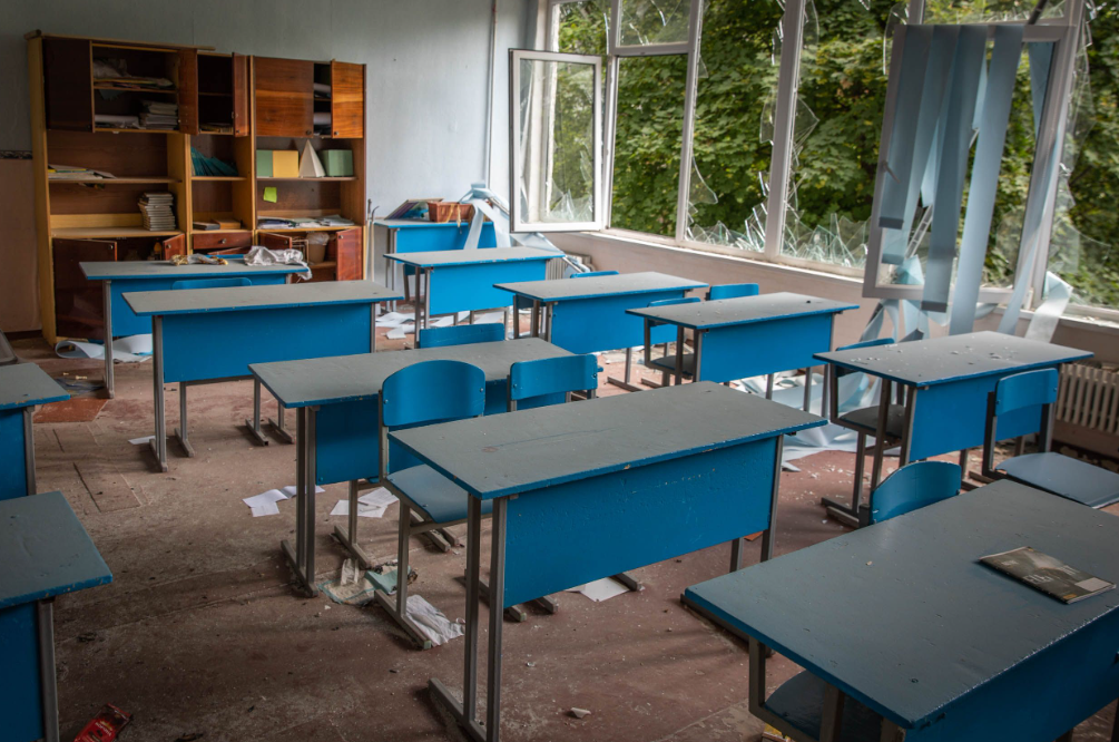 Classroom in Kharkiv