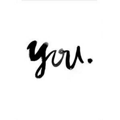You