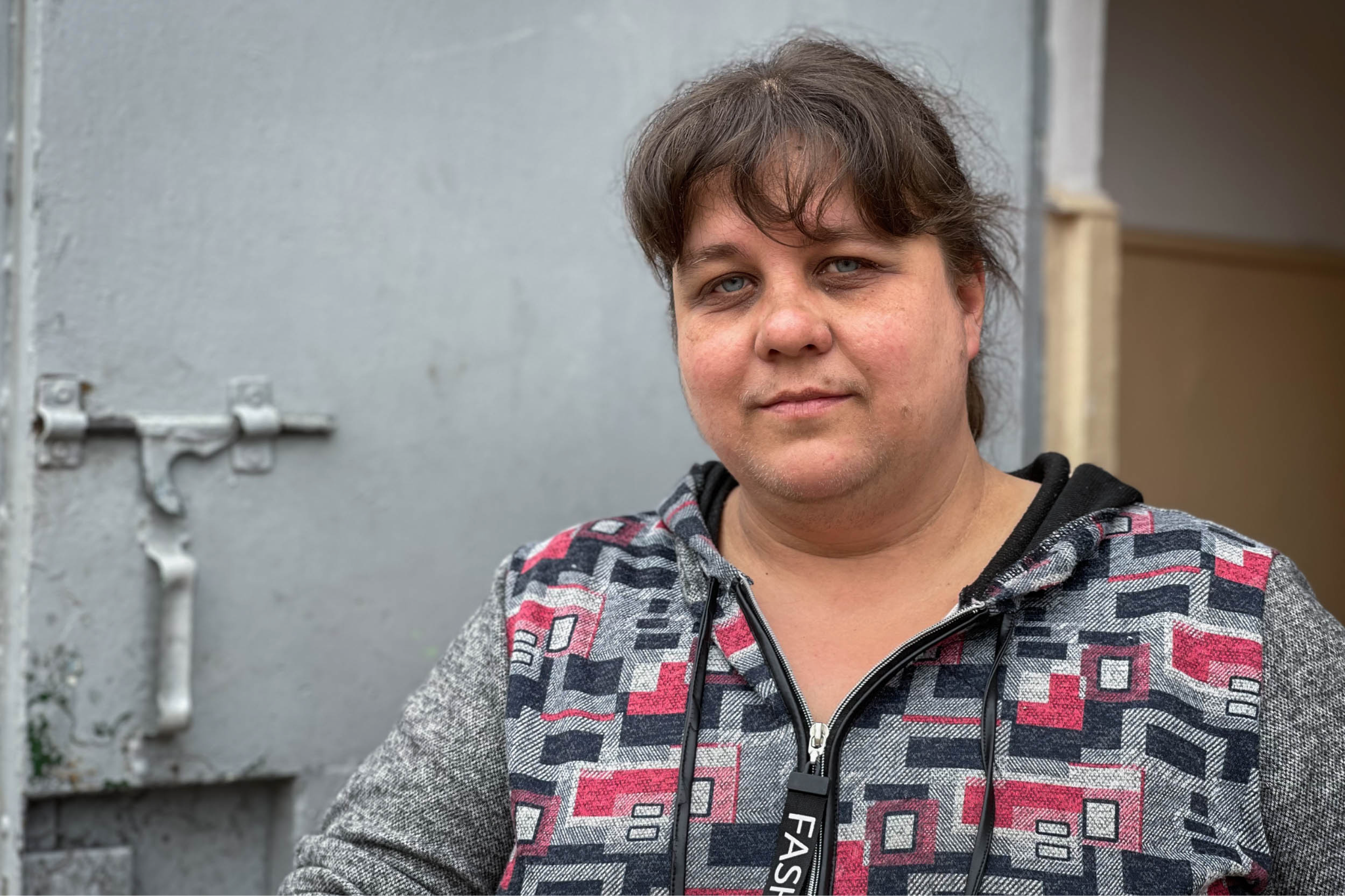 Anya, a hospital worker in Mykolaiv