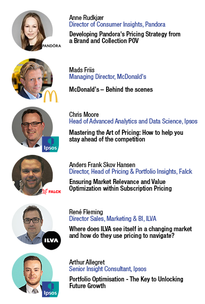 Live Event: Price is Right | Pricing | McDonald's | Pandora | Falck | ILVA | Ipsos Danmark