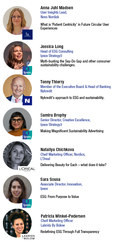Talere til næste live event: ESG on the horizon