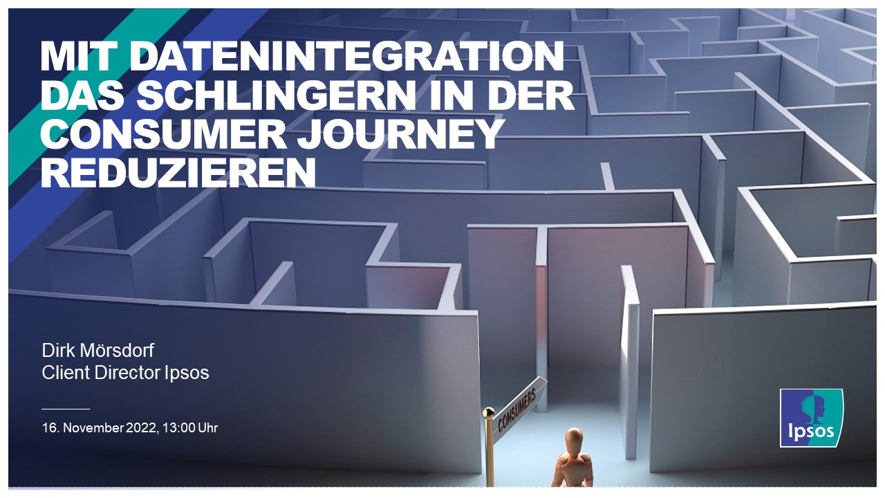 Datenintegration Consumer Journey