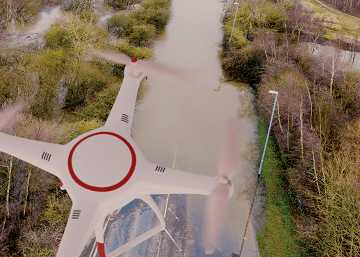 Ipsos Reputation Council | Drone in forest