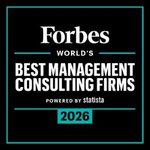 Forbes World's Best Management Consulting Firms Powered by Statista Logo
