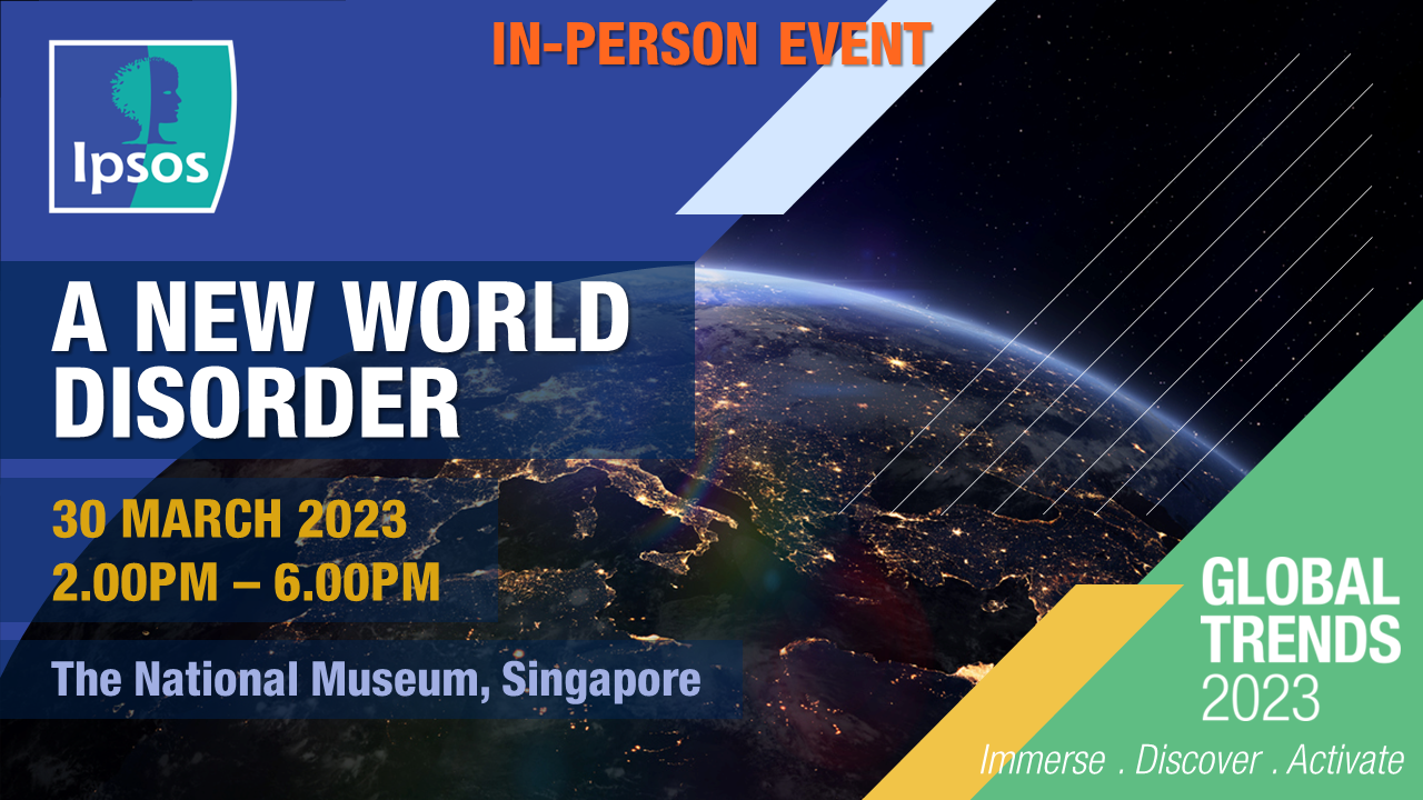 Ipsos Global Trends: Singapore Event 2023 invite banner