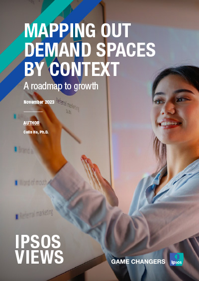 Ipsos | White paper | Mapping out demand spaces by context