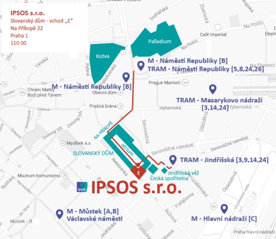 Ipsos se stěhuje do Slovanského domu v centru Prahy!