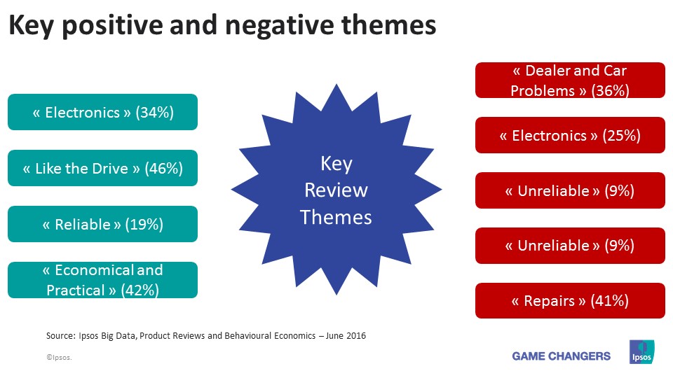 Key Positive and Negative Themes