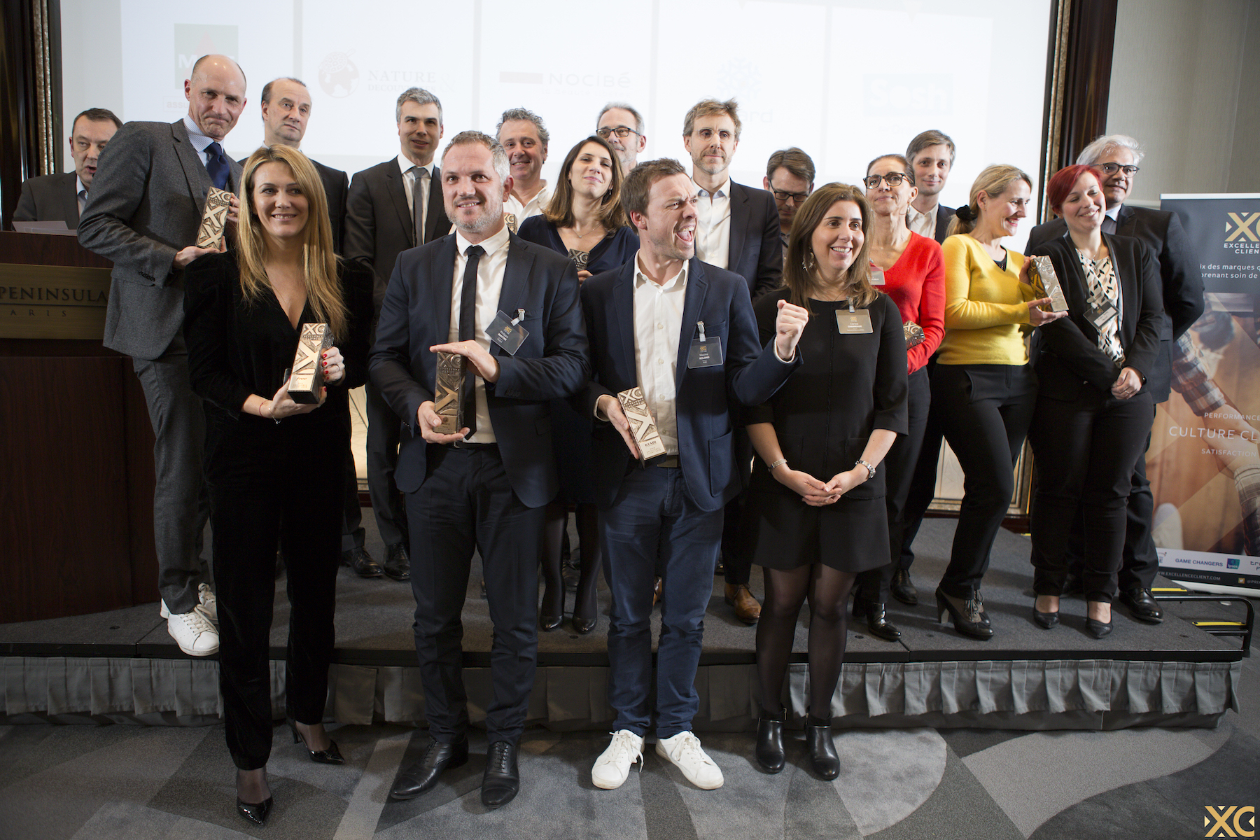 Les lauréats du Prix Excellence Client 2018