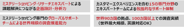 イプソスのミステリーショッピングのご紹介