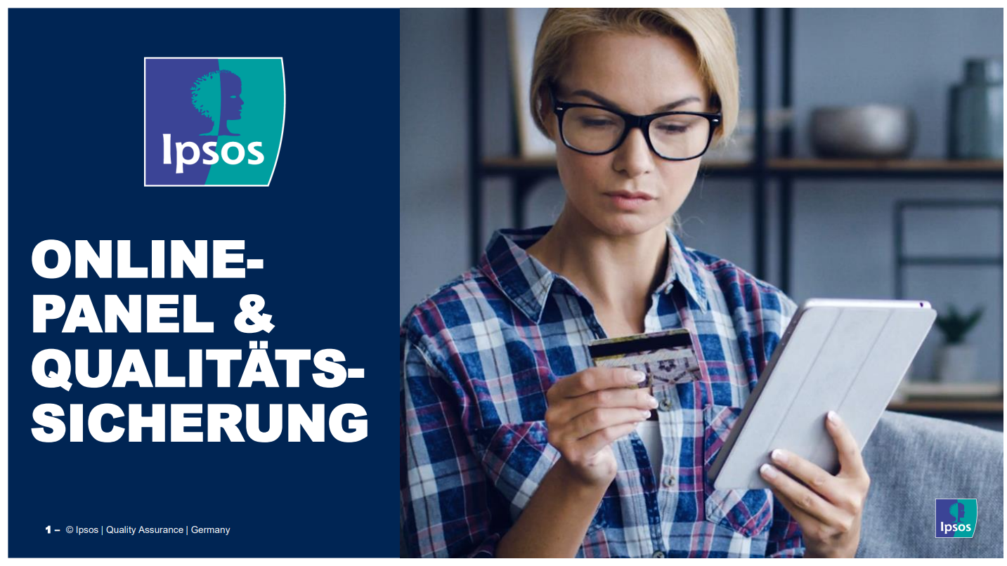 Infosheet Online-Panel und Qualitätssicherung