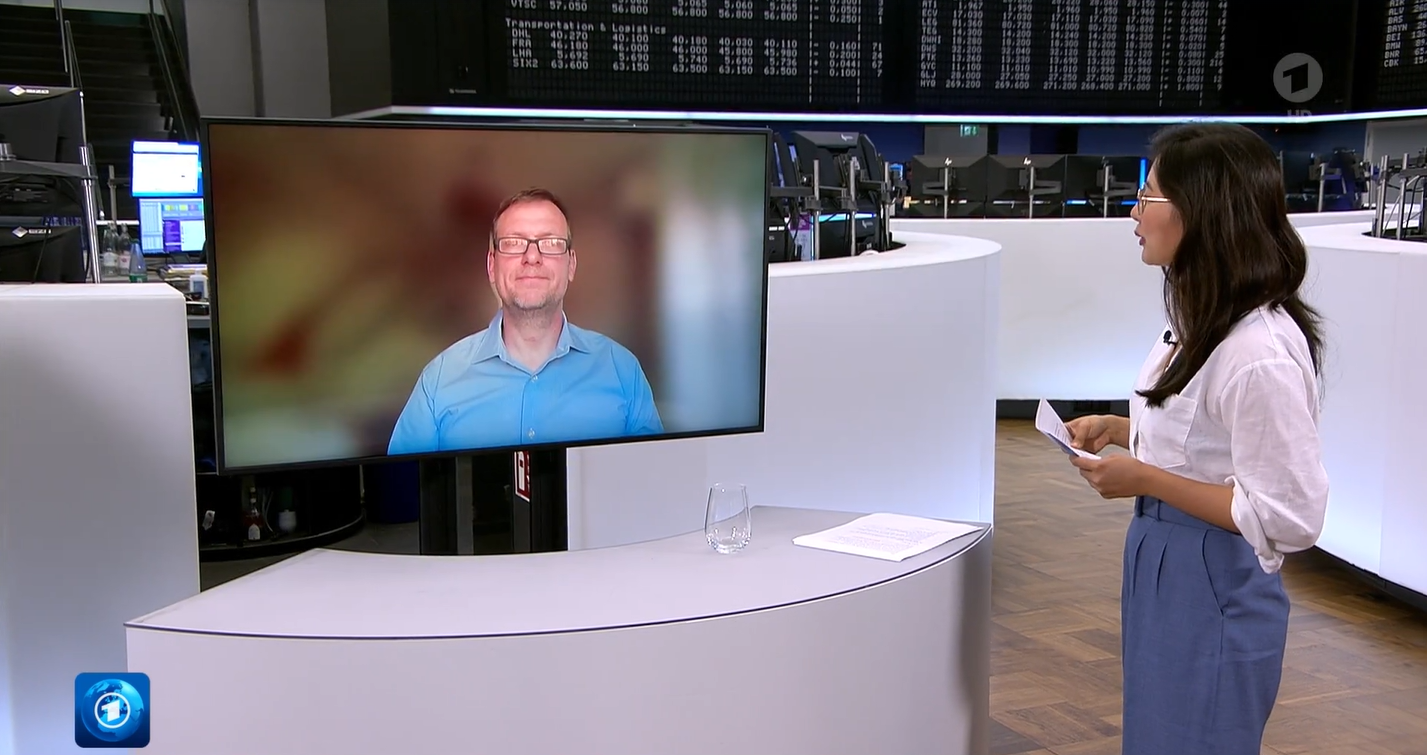 Dr. Robert Grimm zu Gast im Frankfurter Börsenparkett