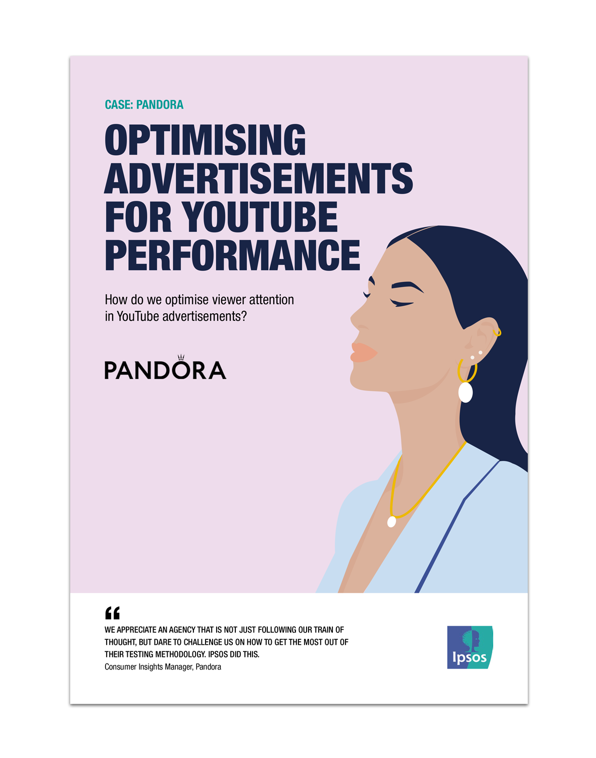 Case | OPTIMISING  ADVERTISEMENTS  FOR YOUTUBE  PERFORMANCE | Pandora | Ipsos Denmark