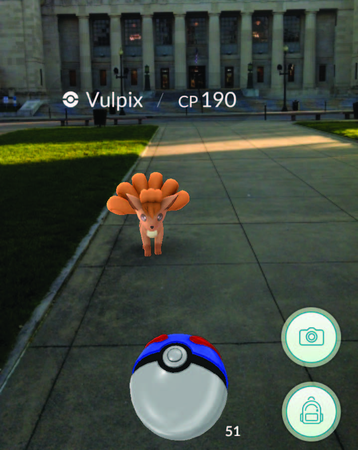 Pokémon GO application
