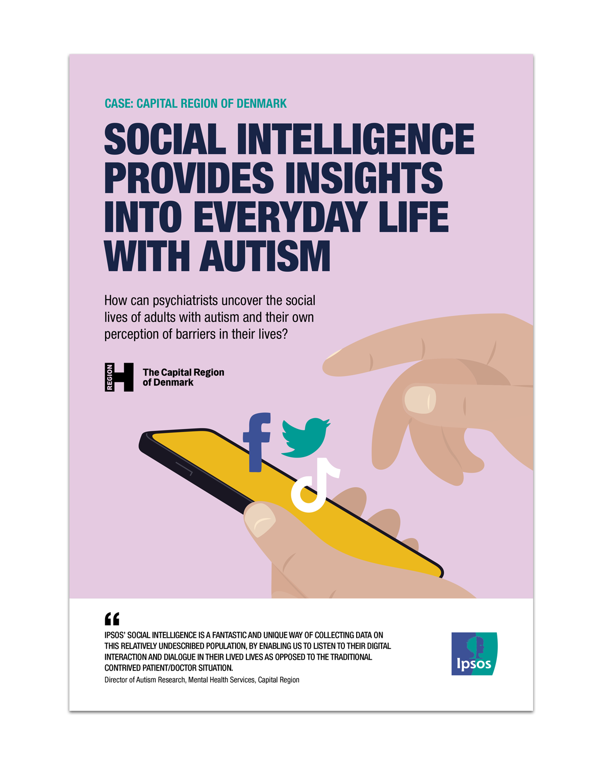 CASE | Capital Region of Denmark | Social Intelligence Analytics | Ipsos Denmark
