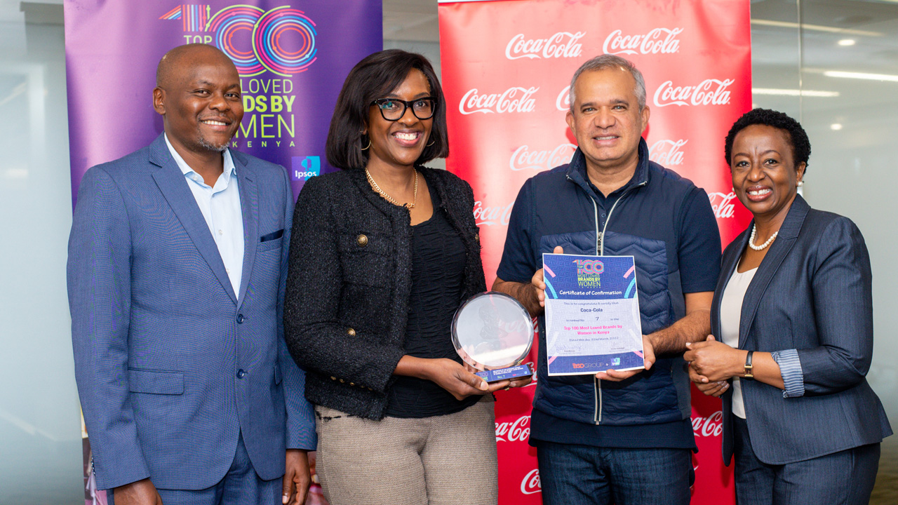 Top 100 Most Loved Brands by Women in Kenya