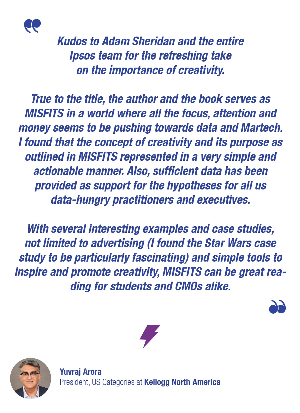 Testimonial - Yuvraj Arora