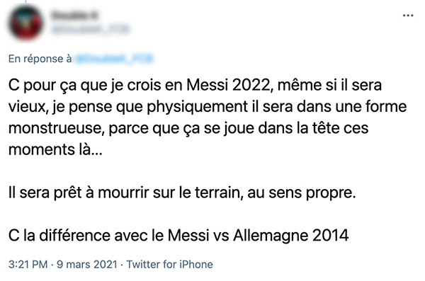 Verbatim - Messi