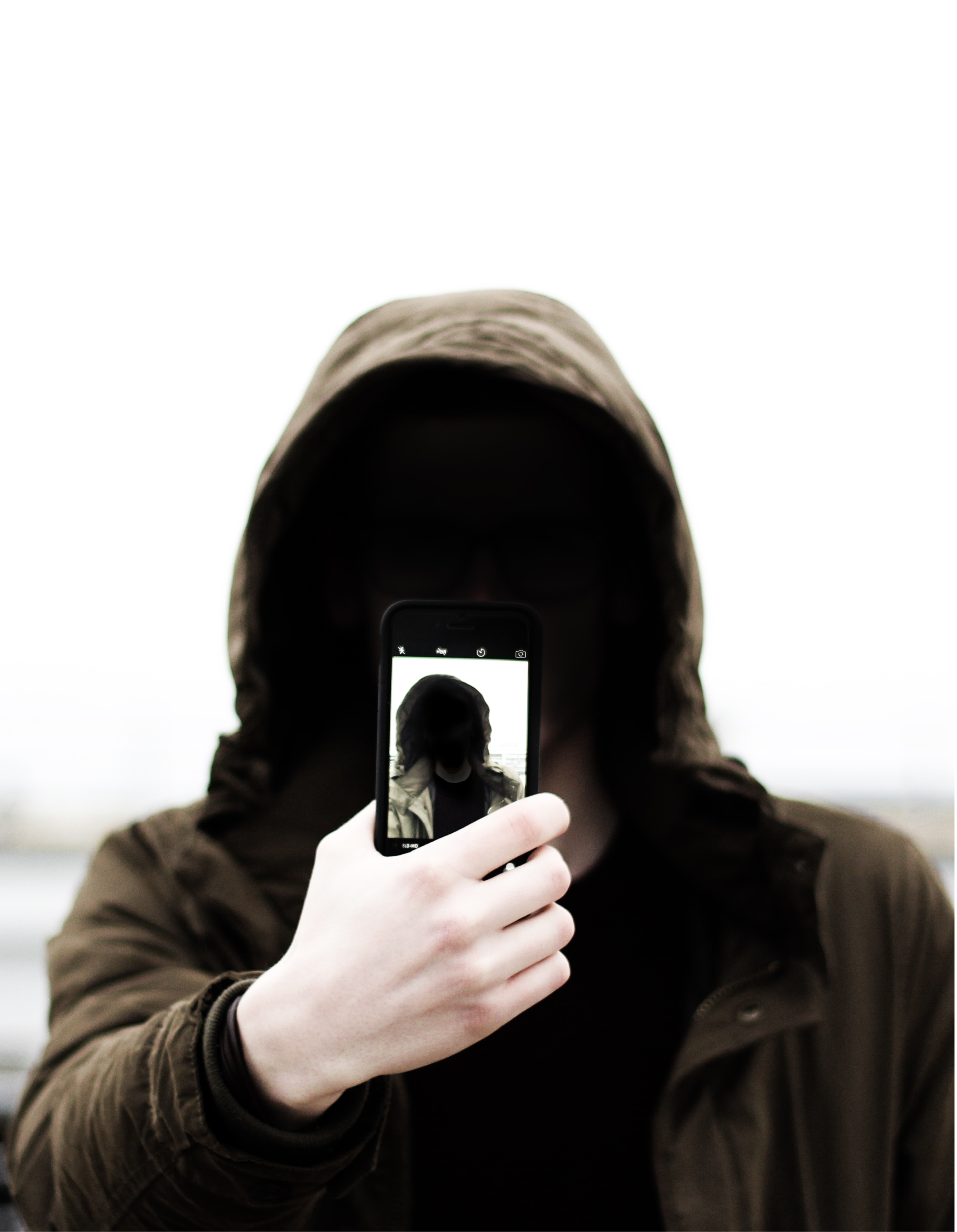 Anonymous selfie