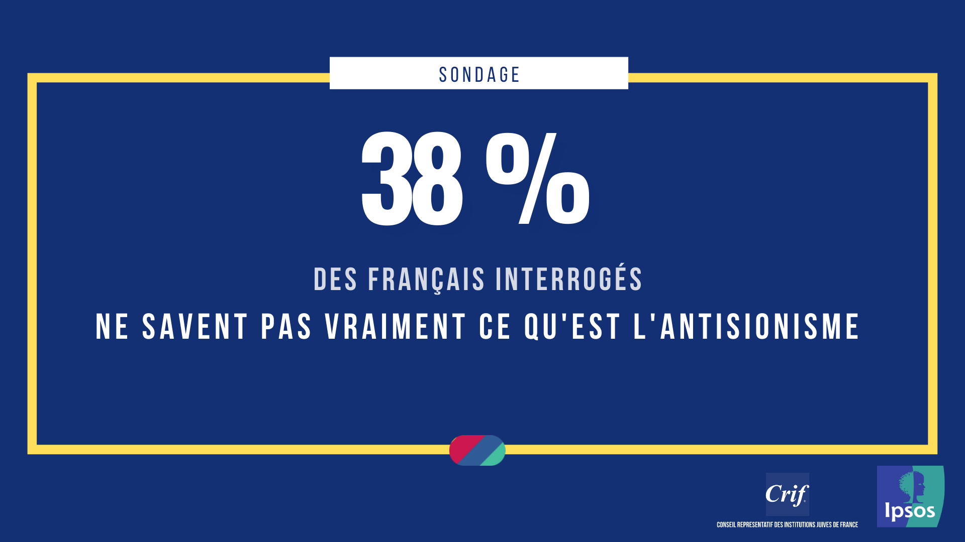 38% des français ne savent pas vraiment ce qu'est l'antisionisme