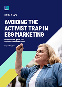 Avoiding the Activist Trap in ESG Marketing: Insights from Ipsos' ESG segmentation continuum