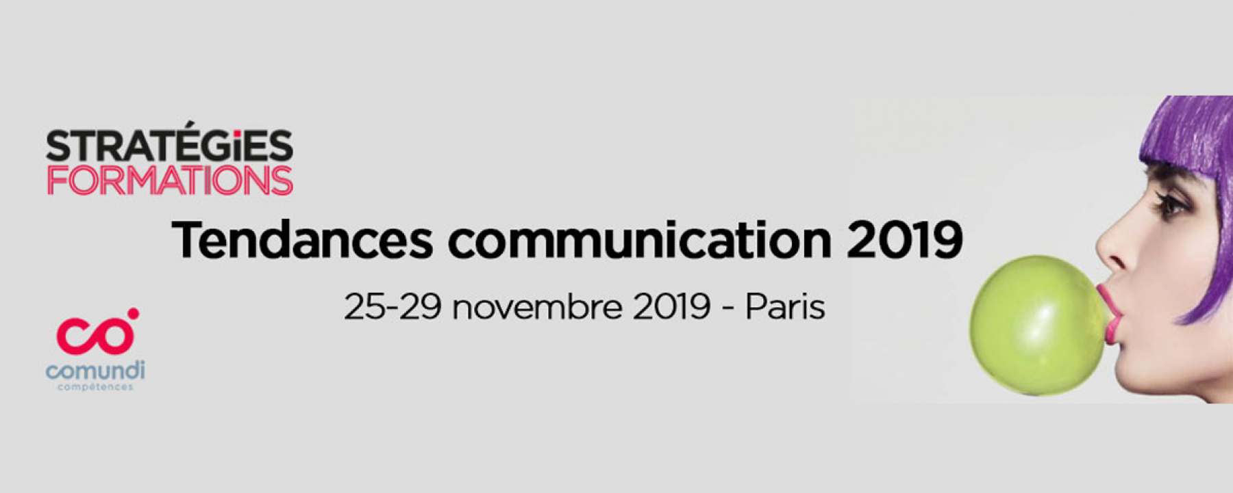 Banniere tendances et communication