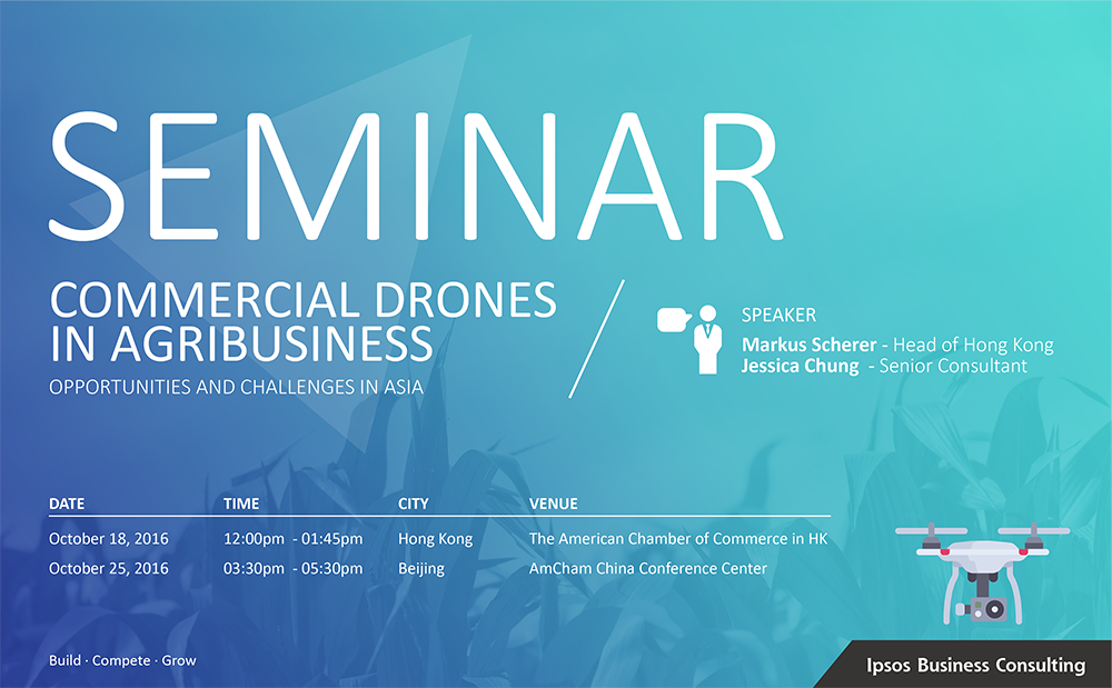 Commercial drones in Agribusiness