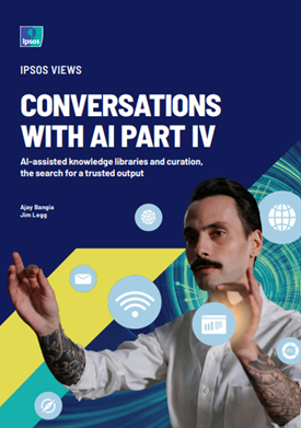Titelseite Ipsos View Conversations with AI Teil IV