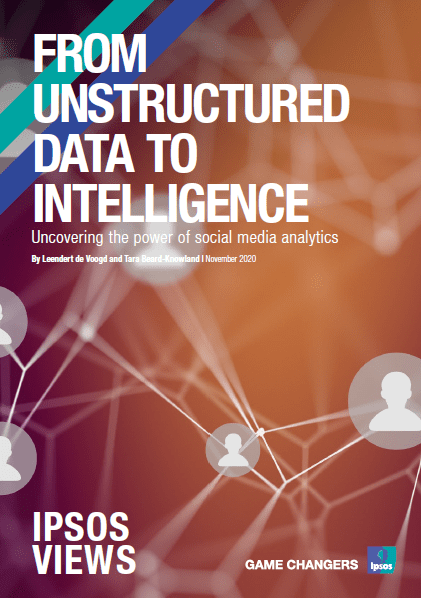 From unstructured data to Intelligence | Social intelligence | Ipsos