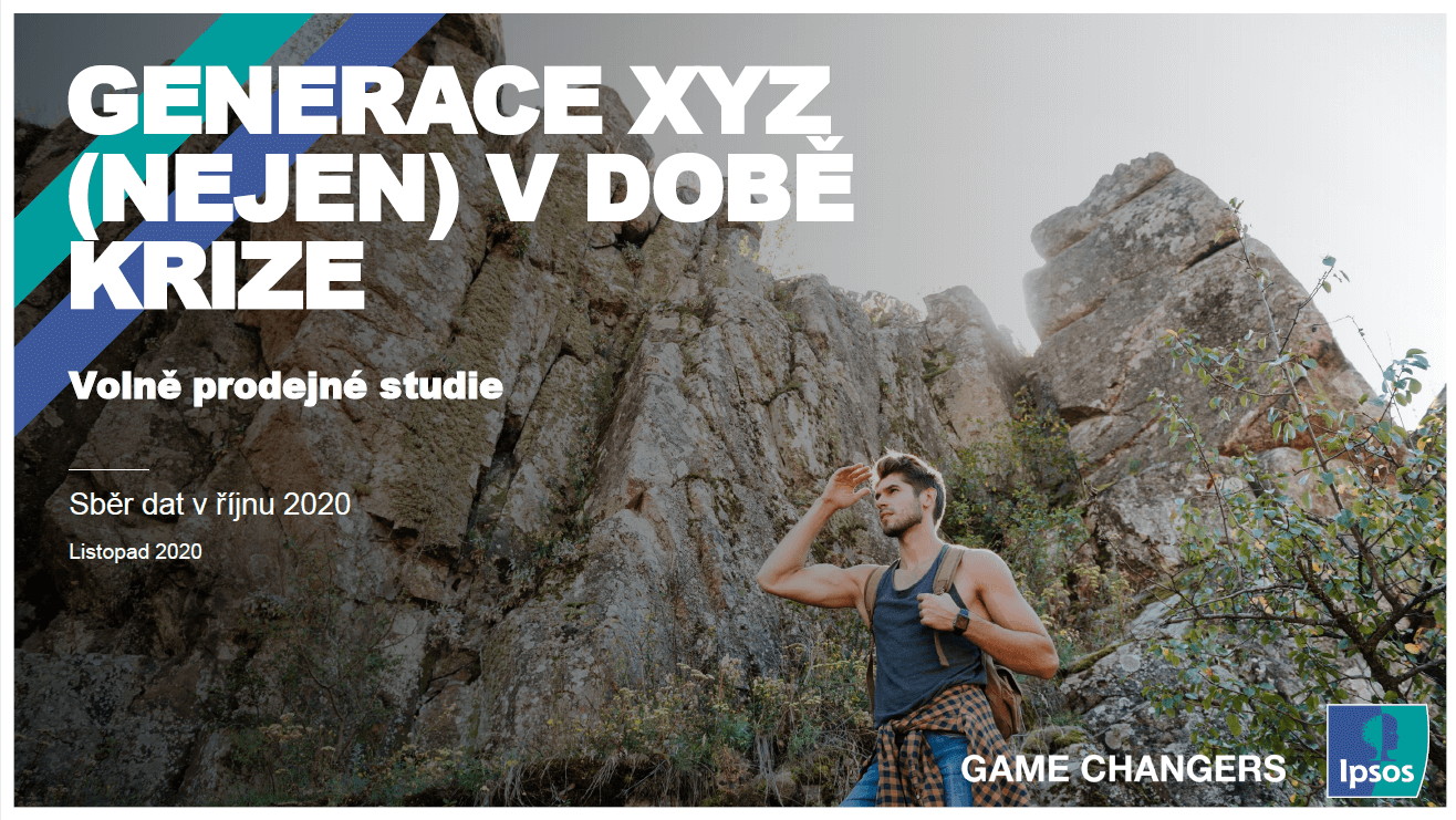 Generace XYZ (nejen) v době krize, volně prodejná studie Ipsos