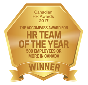 HR Team of the Year 2017 seal
