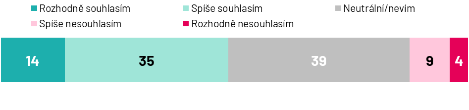 Mám obavu, že otevřená diskuse o nerovnostech v odměňování může vést k negativním dopadům pro mě či ostatní kolegy.