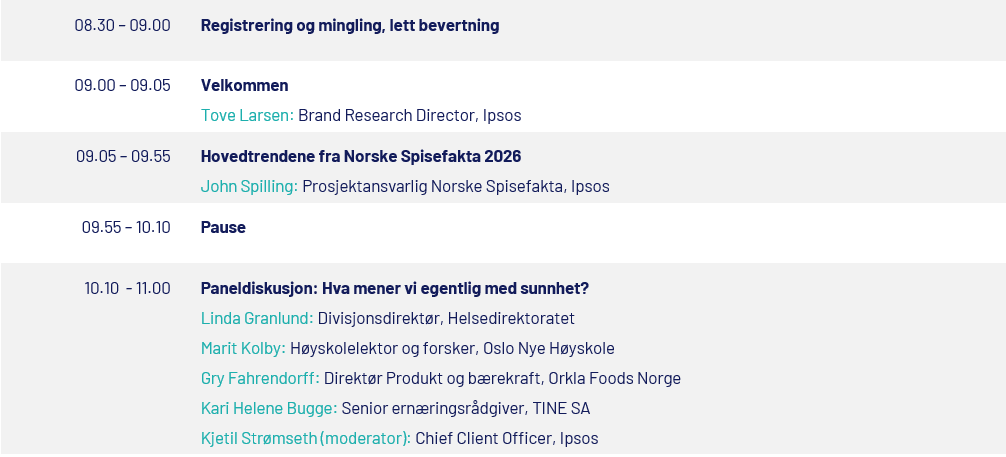 Agenda