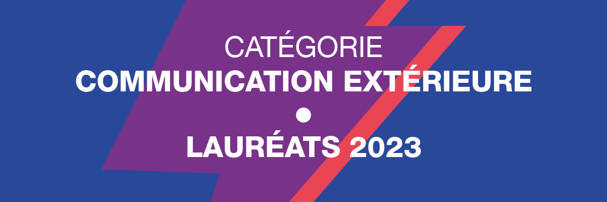 Ipsos | Palmarès de la publicité 2023 | Communication extérieure