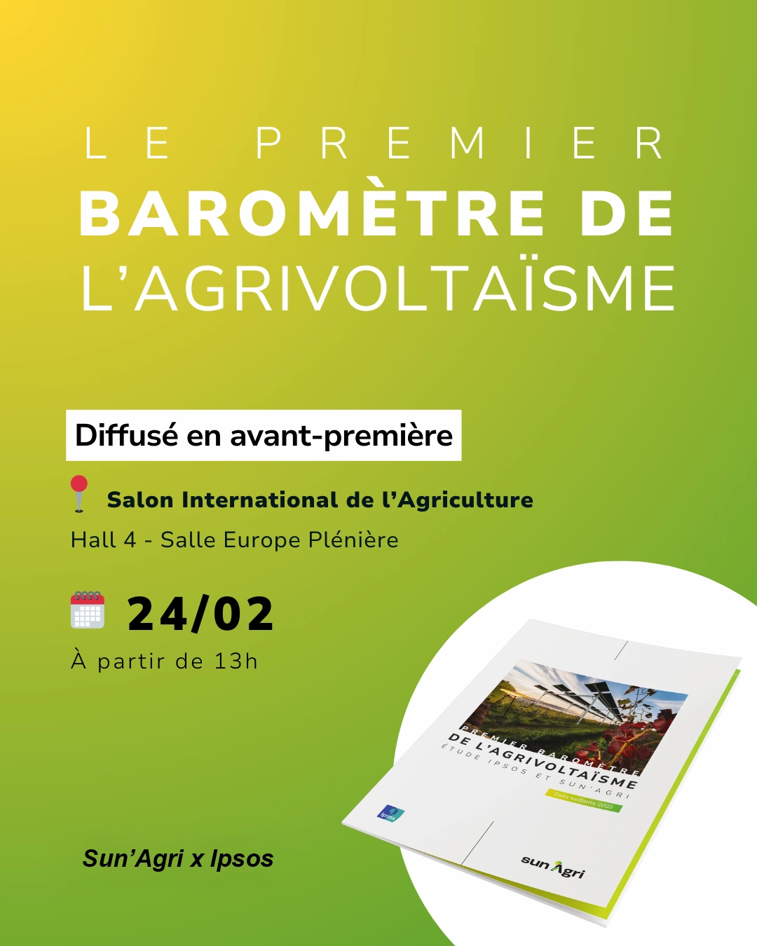 Baromètre de l'Agrivoltaïsme