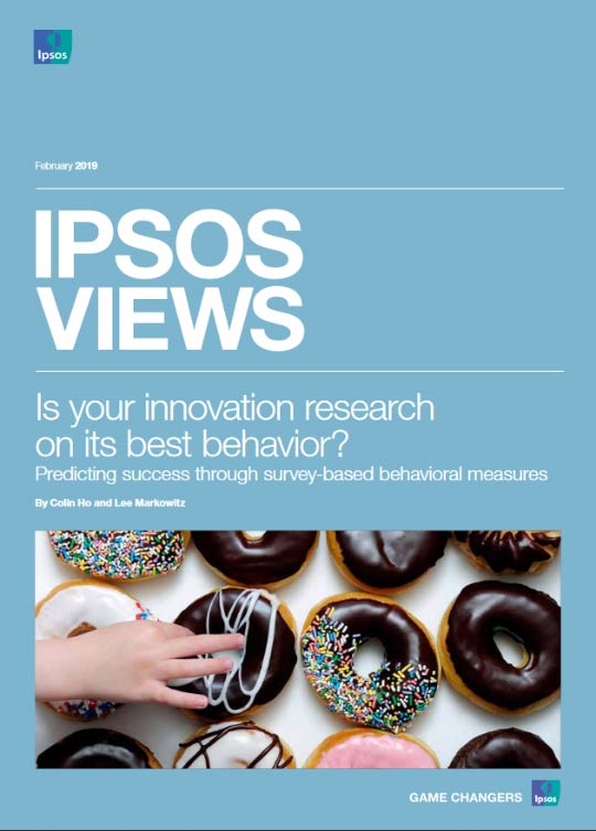 Ipsos Views: is your innovation on its best behaviour cover