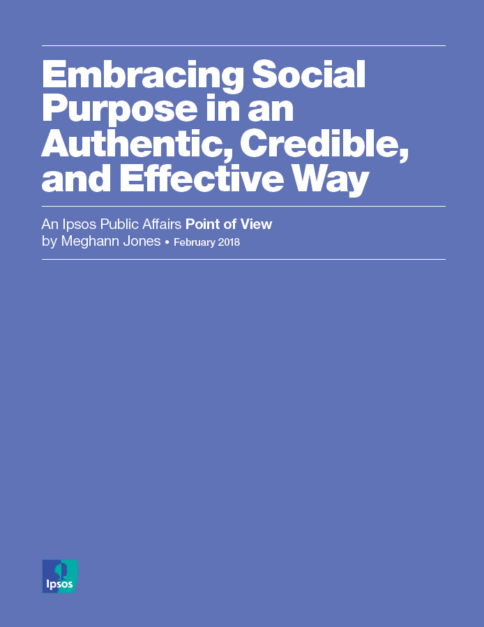 Embracing Social Purpose