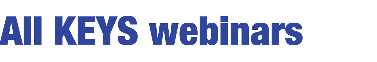 Ipsos | KEYS | Webinar | All KEYS webinars