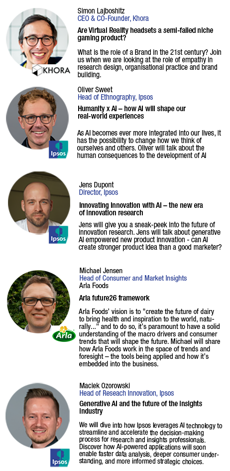 Speaker list for Back to the future