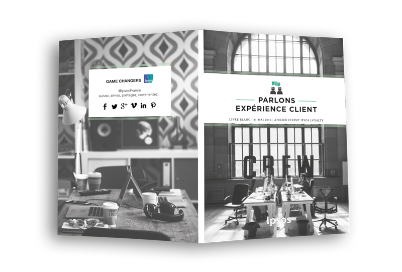 livre blanc parlons expérience client Ipsos Loyalty