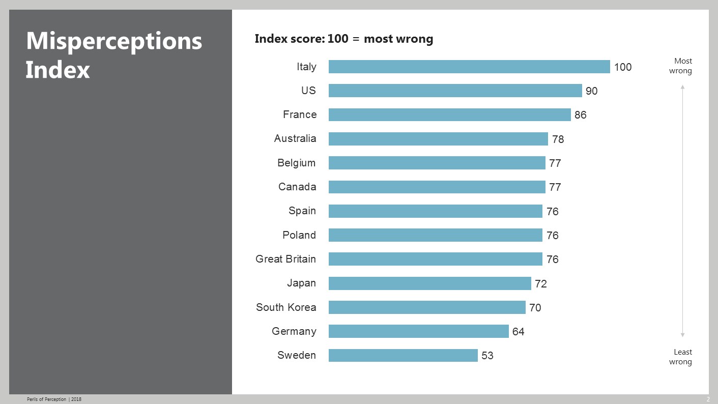 Misperceptions index