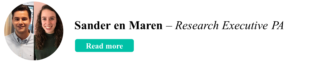 Sander en Maren marktonderzoeker vacature