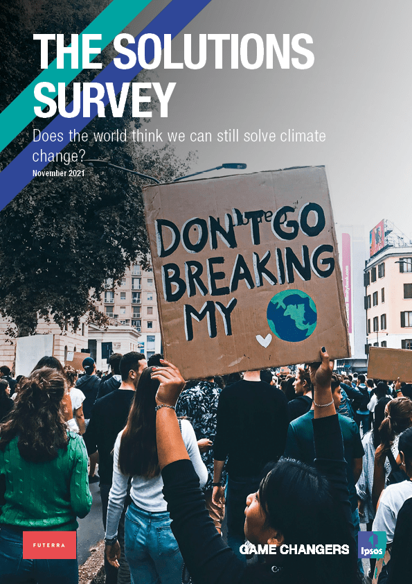 Does the world think we can still solve climate change? | Ipsos | Futerra